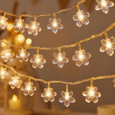 Bloesem Lichtjes - Decoratie Verlichting - Sfeerverlichting Creëren - Kersenbloesem Design - 3 Meter 20 LED - Warm Wit