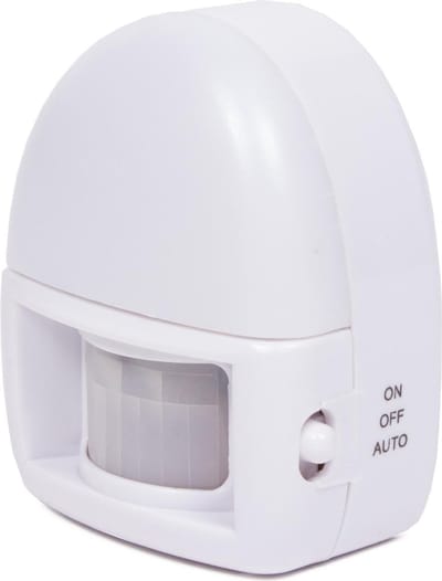 Benson 2-in-1 nachtlampje met sensor en zaklampfunctie - batterijgevoed - compact formaat - helder wit licht - 5m bereik