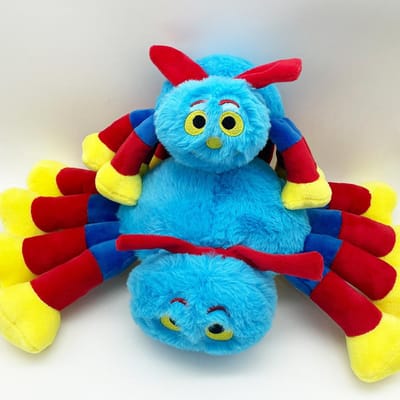 Wolletje en Tij Spin Wolletje Pluche Zacht Speeltje 24cm/40cm Knuffel Spin Speelgoed Spin Knuffeldier Pluche Kussen Halloween Speelgoed