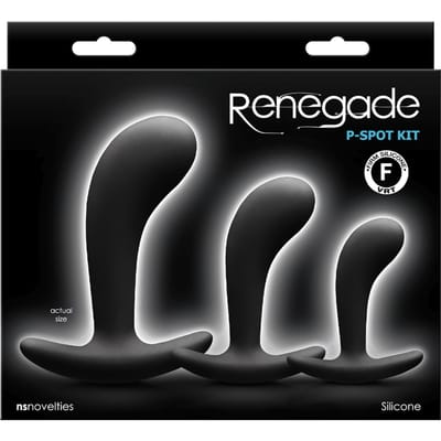 NS Novelties - Renegade P Spot Kit - Anal Toys Probes Zwart