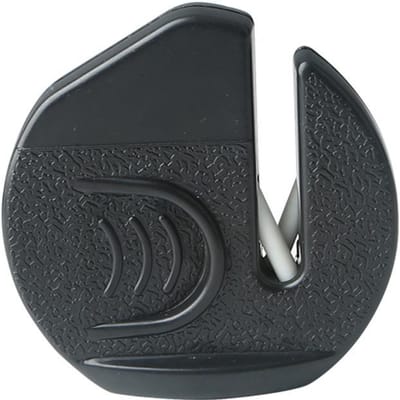 Mini Messenslijper Kleine Snelle Draagbare Messenslijpen Artefact Nieuwe Outdoor Wetsteen Keramische Mes Slijpgereedschap zwart