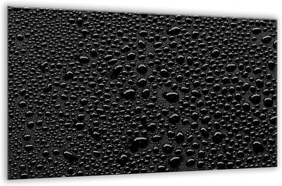 Kookplaat Beschermer - Snijplank Werkblad - Keuken Werkblad - Gehard Glas - 80 x 52 cm - Zwart