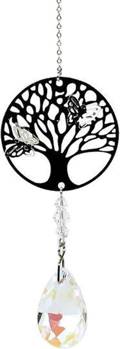 Yogi & Yogini naturals Kristallen met Tree of Life en druppel (wit)