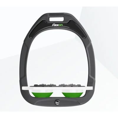 Ultra Grip Platte Beugels Antraciet/Wit/Groen Flex-On Green Composite