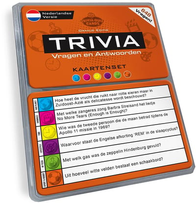 Triviant Vragen Aanvulset, Pubquiz, 648 Vraag en Antwoorden - Versie Oranje
