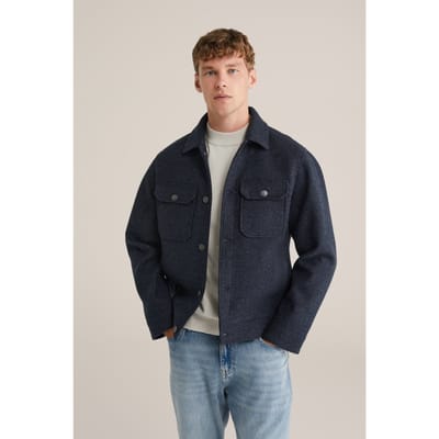 WE Fashion Jacket Normal Length Navy Blue Taglia: XL | Giacche Outlet | Uomo | Blu