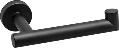 Toiletrolhouder Zwart - Boren - Rond - Zwart Wc Rolhouder Luxe - Hangend