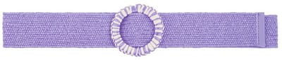 YWG - Kleurrijke riem met print - 105 cm - Paars