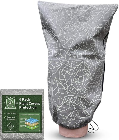 Dailygoods- Vorstbescherming 3-laags - Plantenhoes - Opbergtas - Potplantenzak - Waterbestendig - Trekkoord voor snelle installatie