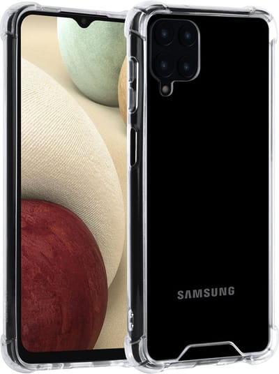 Transparant hoesje van UNIQ Accesory voor de Samsung Galaxy A12 - TPU Backcover - Antishock