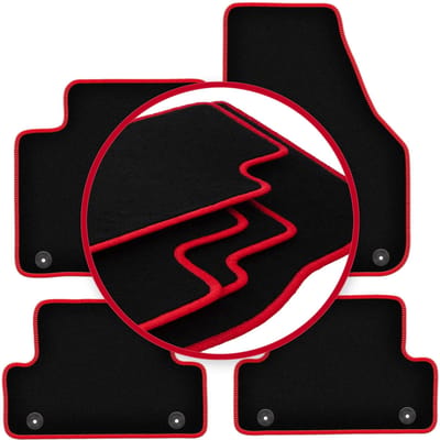 CARLUX-RED automatten voor: Volvo V40 II stationwagen, cross country (2012-)