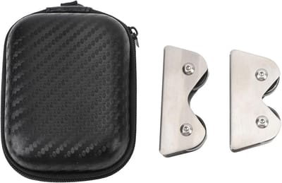 2x Biljart Keu Roller RVS Rechtheid Checker voor Keurige Loodrechte Keuen