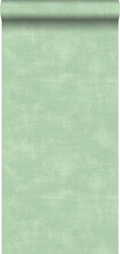 ESTAhome behang betonlook groen - 53 cm x 10.05 m - 139019