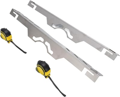 Gereedschap Wieluitlijning - Uitlijningsset Auto - Onderhoud Voertuig - Precisie Camber Aanpassing - 60 cm Lengte - Zilver