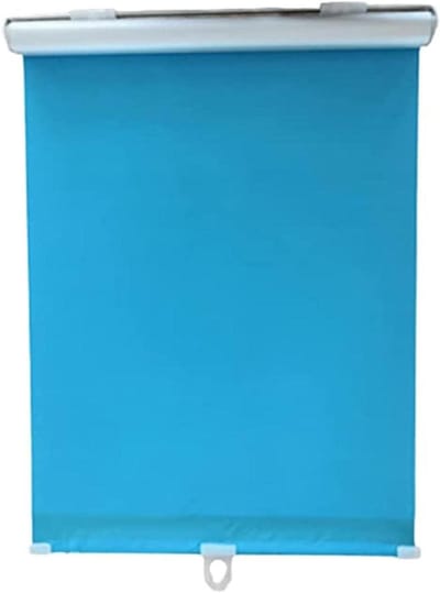 Rolgordijnen met Zuignap - Draagbare Zonwering - Privacy Creëren - Installatie zonder Boren - 55x125cm - Blauw