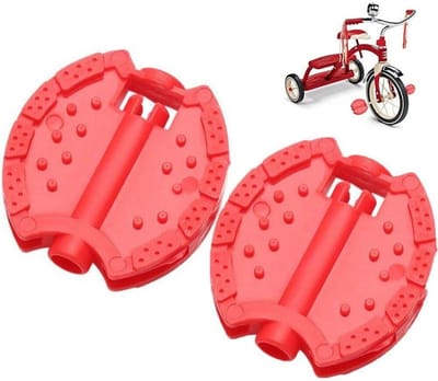 Kinderfietspedalen Rood - Antislip Vervangingspedalen voor Kinderfietsen en Driewielers