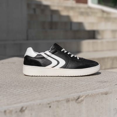 Cafe Moda hank sneaker zwart/wit leer