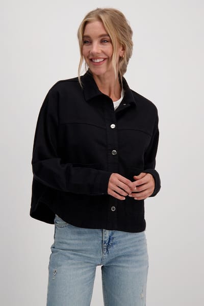 Cars Jeans Norah Jacket Gmd Black Maat: L | Jassen Outlet | Dames | Zwart