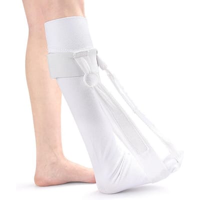Verstelbare Voetdrop Sokbrace Ondersteuning voor Plantaire Fasciitis Arch Compressiesok voor Enkelrevalidatie S M