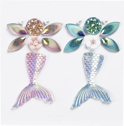 Steentjes PXP - Face en Body Jewels - Mermaids Tai l- Per Set - Unisex - Kinderen & Volwassenen