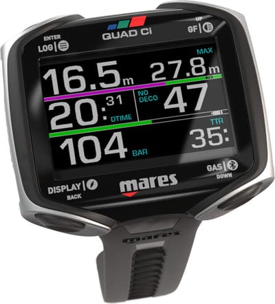 Mares Quad Ci - Kleurenscherm, Bluetooth