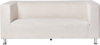 FLORO - Driezitsbank - Gebroken wit - Polyester