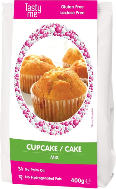 Cupcake - cake mix glutenvrij 400g - glutenvrij bakken - Tasty Me