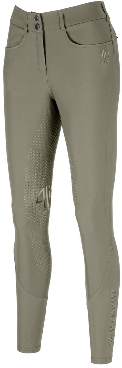 Pikeur Camie Mid-Waist Rijbroek Dames SS25 XS Light Moss