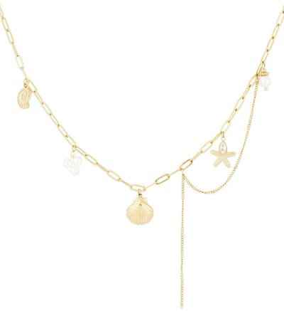 sea shell ketting