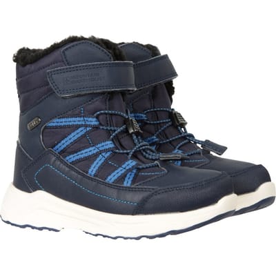 Mountain Warehouse Denver Adaptive Waterdichte Sneeuwlaarzen voor Kinderen/Kinderen (Marine)