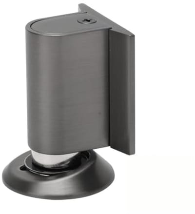 Magnetische deurstopper met plakband en schroeven - verstelbaar en geluidsarm - voor binnen