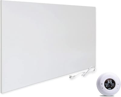 Infrarood Wandpaneel - Wandverwarming Thermostaat - Ruimte Verwarmen - App Bediening Wifi - 900 Watt - Wit