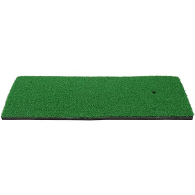 Tapis d'entraînement au swing de golf 20*50cm Tapis de frappe de golf d'intérieur Gazon artificiel PP Coussin SBR green