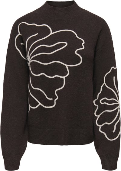 Jacqueline de Yong Jdyjella ls flower pullover knt noos dessin