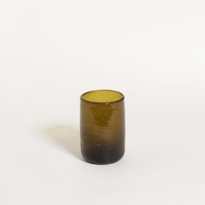 The Table Amsterdam Bubble Waterglas - 300 ml - Olive Oil