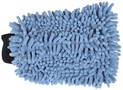 Washandschoen mesh & microfiber dreads