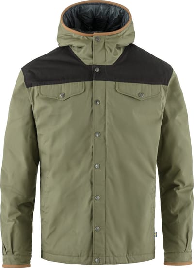 FJALLRAVEN Greenland down jacket no 1 620 030 green dark grey L
