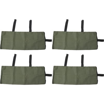 4 pièces Barrière Anti-Inondation Sacs de Sable Sacs de Sable Épaissis pour la Prévention des Inondations pour le Contrôle des Inondations 600D gray