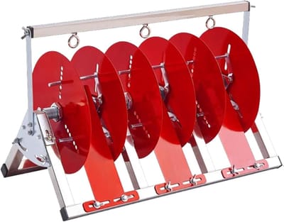 Draadspoel Rack - Kabel Caddy - Efficiënt Beheer - Meerassige Ontwerp - Verstelbaar - Zilver