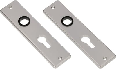 Ami Kortschild - rechthoekig - 178x43x7mm - PC 55 - aluminium F-1