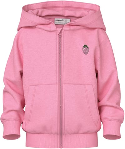 NAME IT - NMFVALONNY LS NREG SWE CARD WH UNB - Meisjes - Sweaters