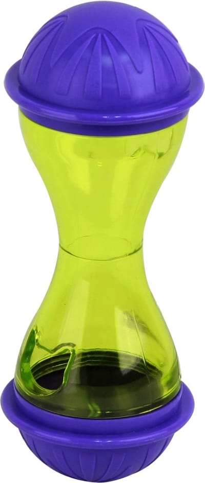 Bubimex - Snackdispenser kat - Voerdispenser kat - Snoepdispenser kat - IQ Snackspeeltje - Ø 4 X 11 Cm