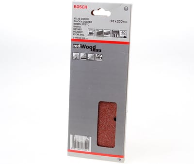 Bosch 10x Expert C470 schuurpapier met 8 gaten voor vlakschuurmac...