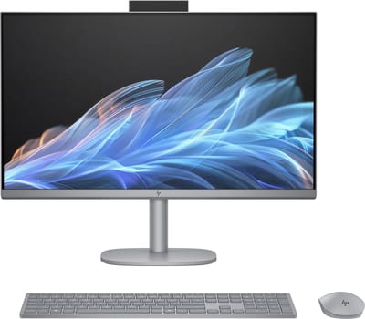 HP OmniStudio X 27-cs0070nd Intel Core Ultra 7 155H 68,6 cm (27") 1920 x 1080 Pixels Alles-in-één-pc 16 GB DDR5-SDRAM 1 TB SSD Windows 11 Home Wi-Fi 7 (802.11be) AI PC Zilver
