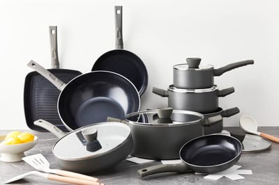 ISENVI Avon Chef Encore Pannenset Inductie - Keramisch - 22 Delig - PFAS, PTFE Vrij - Alle warmtebronnen