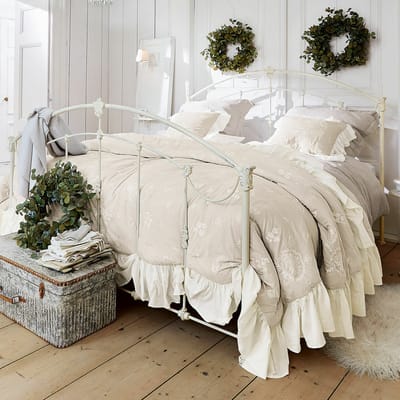 LOBERON Quilt Clarissa grijs