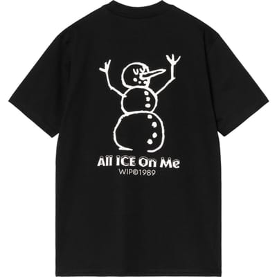 Carhartt Wip Ice T-shirt Zwart