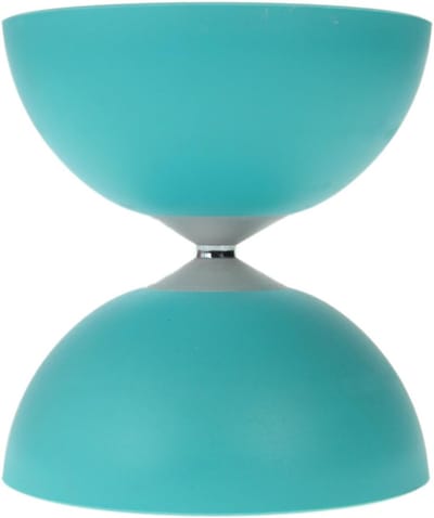 Diabolo Speelgoed - Jongleerbal - Buitenspelen - Aluminium Constructie - 10 x 5 cm - Turquoise