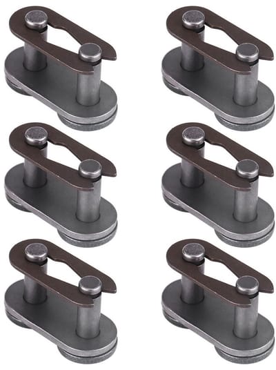Dailygoody - Qiilu 5 Sets Master Link 415 Ketting voor 2-Takt Motorfiets