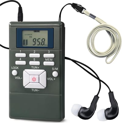 Geschikt voor Mini Pocket Walkman draagbare radio - Geniet overal van uw favoriete muziek!